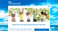 Desktop Screenshot of goodlettsvillepediatrics.com
